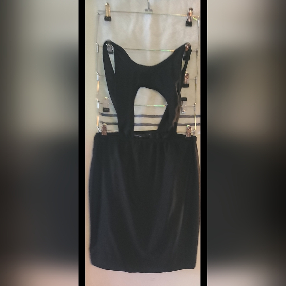 NWT Celmia Collections Black Cutout Bodycon Dress XL